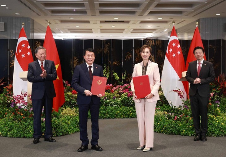 Đưa quan hệ Việt Nam-Singapore thành hình mẫu trong quan hệ quốc tế thời kỳ mới- Ảnh 3. Đưa quan hệ Việt Nam-Singapore thành hình mẫu trong quan hệ quốc tế thời kỳ mới- Ảnh 3.