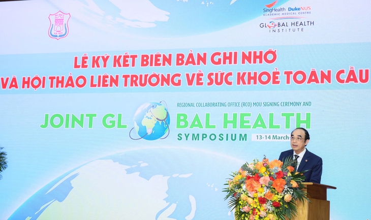 Trường Đại học Y Hà Nội và Viện Sức khỏe Toàn cầu ký kết Biên bản ghi nhớ và Hội thảo liên trường về sức khỏe toàn cầu- Ảnh 3. Trường Đại học Y Hà Nội và Viện Sức khỏe Toàn cầu ký kết Biên bản ghi nhớ và Hội thảo liên trường về sức khỏe toàn cầu- Ảnh 3.