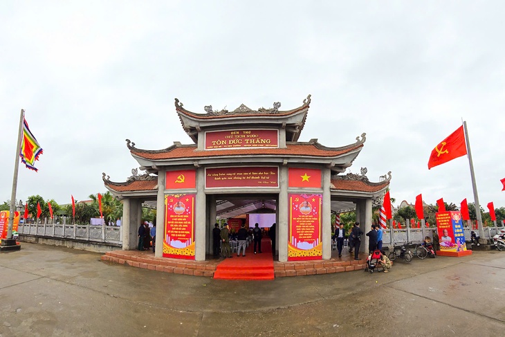 Nhà lưu niệm Chủ tịch Tôn Đức Thắng ở miền Bắc nhận bằng di tích quốc gia- Ảnh 2. Nhà lưu niệm Chủ tịch Tôn Đức Thắng ở miền Bắc nhận bằng di tích quốc gia- Ảnh 2.