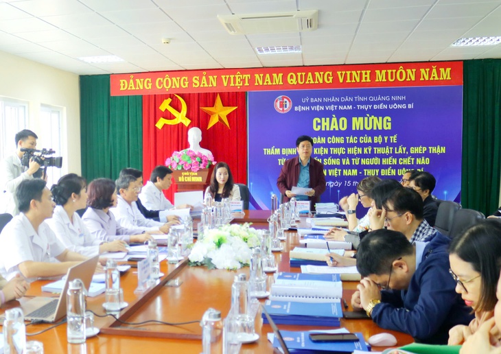 Bộ Y tế thẩm định kỹ thuật lấy, ghép thận tại Bệnh viện Việt Nam – Thuỵ Điển Uông Bí- Ảnh 1. Bộ Y tế thẩm định kỹ thuật lấy, ghép thận tại Bệnh viện Việt Nam – Thuỵ Điển Uông Bí- Ảnh 1.