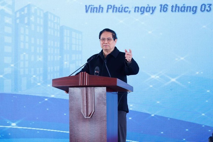 Thủ tướng dự lễ khởi công dự án nhà ở xã hội hơn 5.300 căn hộ tại Vĩnh Phúc- Ảnh 2. Thủ tướng dự lễ khởi công dự án nhà ở xã hội hơn 5.300 căn hộ tại Vĩnh Phúc- Ảnh 2.
