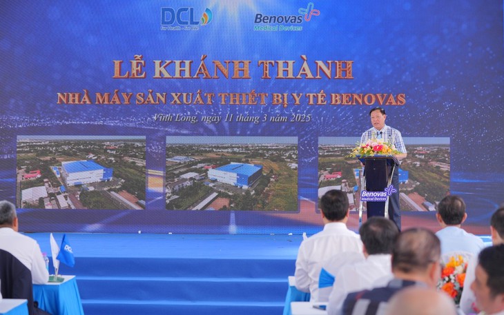 Benovas khánh thành nhà máy thiết bị y tế có tổng vốn đầu tư 26 triệu USD- Ảnh 2.
