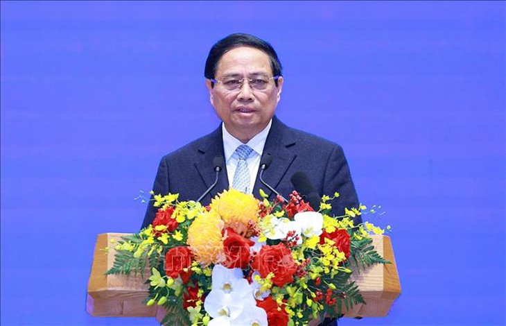 Thủ tướng Phạm Minh Chính nhận danh hiệu 'Giáo sư danh dự' Đại học Thanh Hoa- Ảnh 2.