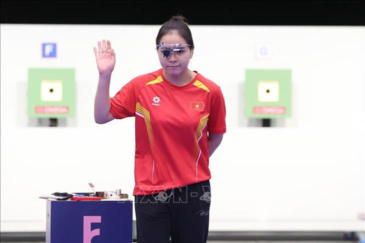 Gương mặt trẻ Việt Nam tiêu biểu năm 2024: Nữ xạ thủ và cái duyên với môn Bắn súng- Ảnh 1. Gương mặt trẻ Việt Nam tiêu biểu năm 2024: Nữ xạ thủ và cái duyên với môn Bắn súng- Ảnh 1.