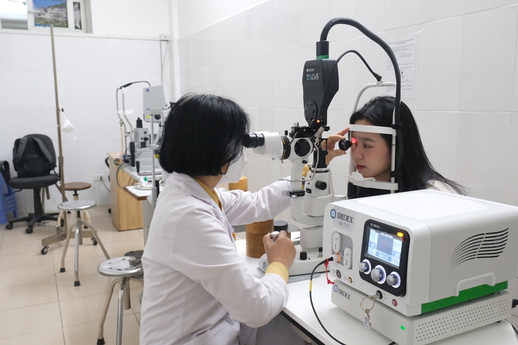 Bệnh viện Mắt Trung ương tăng cường thiết bị điều trị chuyên sâu các bệnh lý ở mắt- Ảnh 1. Bệnh viện Mắt Trung ương tăng cường thiết bị điều trị chuyên sâu các bệnh lý ở mắt- Ảnh 1.