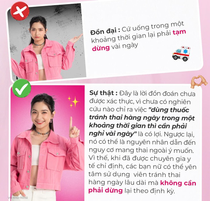'Giải oan' 4 tin đồn về thuốc tránh thai hàng ngày, cho nàng yên tâm- Ảnh 3. 'Giải oan' 4 tin đồn về thuốc tránh thai hàng ngày, cho nàng yên tâm- Ảnh 3.