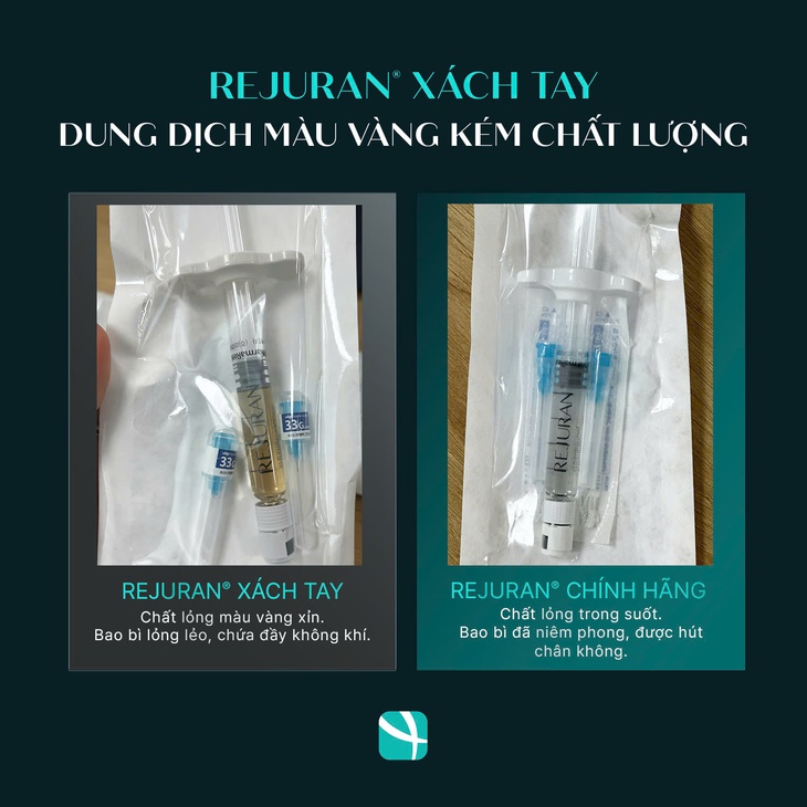 Cẩn trọng với Rejuran® giả gắn mác xách tay và cách nhận biết hàng chính hãng- Ảnh 2.