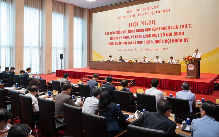 Khai mạc Hội nghị ĐBQH chuyên trách lần thứ 7 để cho ý kiến về nhiều dự án luật quan trọng