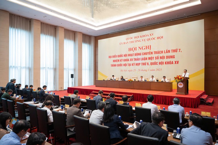 Khai mạc Hội nghị ĐBQH chuyên trách lần thứ 7 để cho ý kiến về nhiều dự án luật quan trọng- Ảnh 1. Khai mạc Hội nghị ĐBQH chuyên trách lần thứ 7 để cho ý kiến về nhiều dự án luật quan trọng- Ảnh 1.