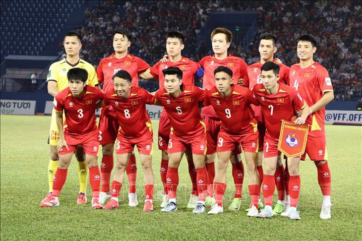 Việt Nam thắng đậm Lào 5-0 ở vòng loại Asian Cup 2027- Ảnh 1. Việt Nam thắng đậm Lào 5-0 ở vòng loại Asian Cup 2027- Ảnh 1.
