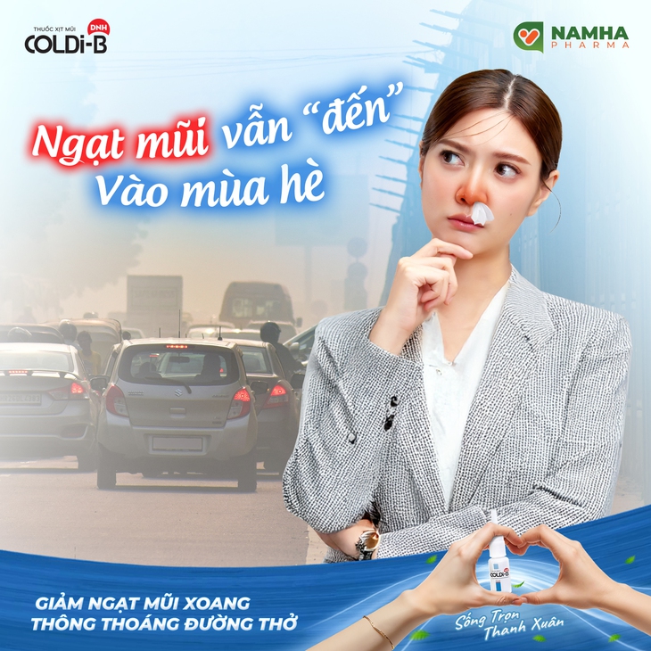 'Điều tra' cơn ngạt mũi, xóa bỏ lầm tưởng để tận hưởng hè trọn vẹn- Ảnh 1. 'Điều tra' cơn ngạt mũi, xóa bỏ lầm tưởng để tận hưởng hè trọn vẹn- Ảnh 1.
