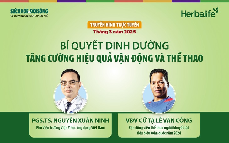 Truyền hình trực tuyến: Bí quyết dinh dưỡng tăng cường hiệu quả vận động và thể thao- Ảnh 1.