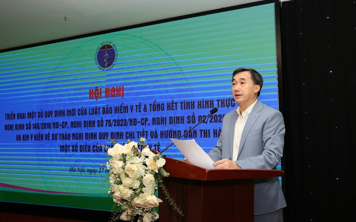 Bộ Y tế đề xuất nâng mức hỗ trợ tiền đóng BHYT lên tối thiểu 50% với học sinh