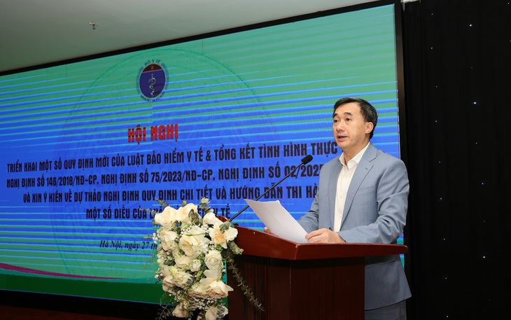 Bộ Y tế đề xuất nâng mức hỗ trợ tiền đóng BHYT lên tối thiểu 50% với học sinh- Ảnh 1. Bộ Y tế đề xuất nâng mức hỗ trợ tiền đóng BHYT lên tối thiểu 50% với học sinh- Ảnh 1.