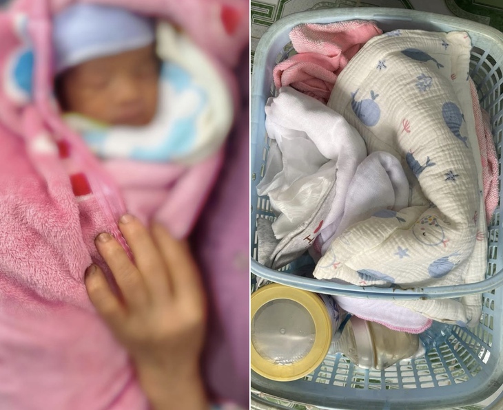 Bé sơ sinh bị bỏ rơi trước nhà dân kèm tờ giấy viết tay ở Cao Bằng- Ảnh 1. Bé sơ sinh bị bỏ rơi trước nhà dân kèm tờ giấy viết tay ở Cao Bằng- Ảnh 1.
