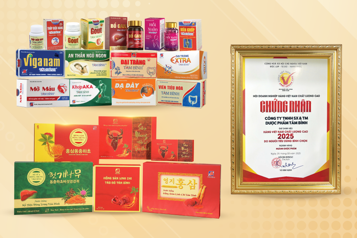 Dược phẩm Tâm Bình lần thứ 7 liên tiếp đạt chứng nhận Hàng Việt Nam chất lượng cao- Ảnh 2.