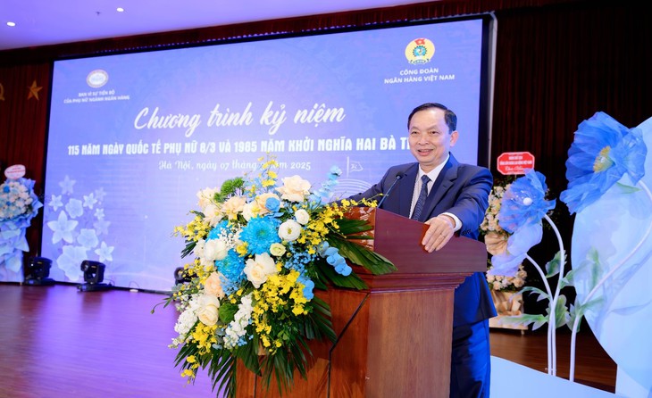 Công đoàn NHVN kỷ niệm 115 năm ngày Quốc tế Phụ nữ 8/3 và 1985 năm khởi nghĩa Hai Bà Trưng- Ảnh 3.