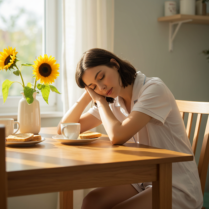 Chế độ ăn cho người mắc hội chứng ngủ rũ- Ảnh 1.