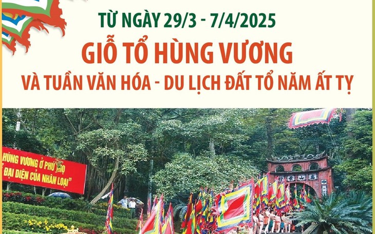 Giỗ Tổ Hùng Vương và Tuần Văn hóa - Du lịch Đất Tổ năm Ất Tỵ
