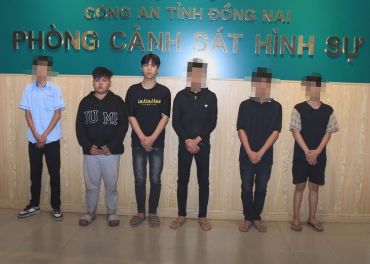 Vụ một học sinh tại Đồng Nai bị nhóm người đánh gục trên đường: Tạm giữ hình sự 5 đối tượng- Ảnh 1. Vụ một học sinh tại Đồng Nai bị nhóm người đánh gục trên đường: Tạm giữ hình sự 5 đối tượng- Ảnh 1.