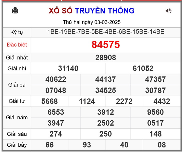 XSMB 8/3 - Kết quả xổ số miền Bắc hôm nay 8/3/2025 - KQXSMB ngày 8/3- Ảnh 6. XSMB 8/3 - Kết quả xổ số miền Bắc hôm nay 8/3/2025 - KQXSMB ngày 8/3- Ảnh 6.