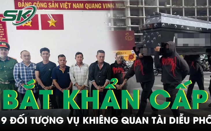 Diễn tiến mới vụ 9 đối tượng khiêng quan tài diễu phố tại TP HCM