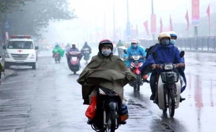 Nhiều khu vực mưa rét do không khí lạnh lan rộng- Ảnh 2. Nhiều khu vực mưa rét do không khí lạnh lan rộng- Ảnh 2.