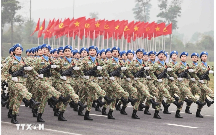 Dự kiến 13.000 người tham gia diễu binh, diễu hành kỷ niệm 50 năm thống nhất đất nước