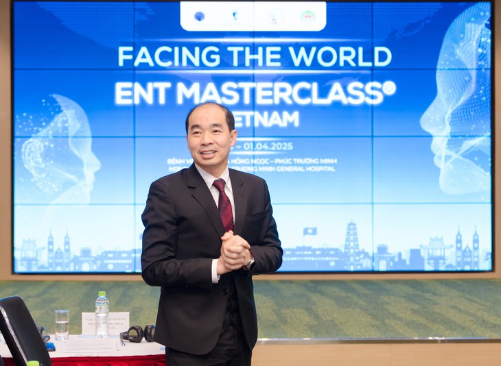 Tổ chức đào tạo bác sĩ quốc tế ENT Masterclass® - chia sẻ nhiều phương pháp điều trị mới về tai mũi họng và phẫu thuật đầu cổ tại Việt Nam- Ảnh 6.