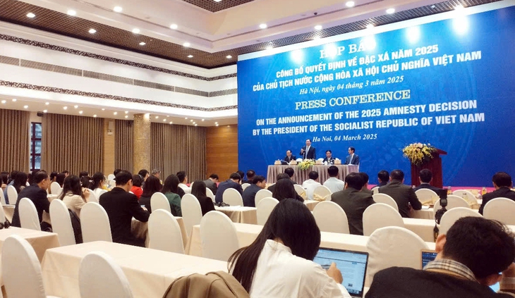 Công bố Quyết định về đặc xá năm 2025 của Chủ tịch nước dịp 30/4- Ảnh 1. Công bố Quyết định về đặc xá năm 2025 của Chủ tịch nước dịp 30/4- Ảnh 1.