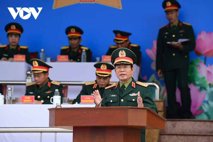 Hình ảnh hợp luyện diễu binh, diễu hành kỷ niệm 50 năm Ngày giải phóng miền Nam- Ảnh 12. Hình ảnh hợp luyện diễu binh, diễu hành kỷ niệm 50 năm Ngày giải phóng miền Nam- Ảnh 12.