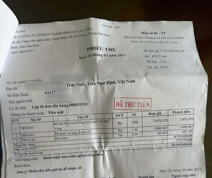 Vụ người dân tố đài hóa thân hoàn vũ 'ép' mua quách với giá cao ở Nam Định: Người trong cuộc nói gì?- Ảnh 3. Vụ người dân tố đài hóa thân hoàn vũ 'ép' mua quách với giá cao ở Nam Định: Người trong cuộc nói gì?- Ảnh 3.