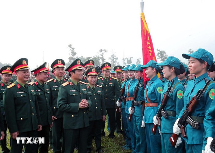 Thể hiện sự chính quy, sức mạnh của Quân đội sau 50 năm đất nước thống nhất- Ảnh 2. Thể hiện sự chính quy, sức mạnh của Quân đội sau 50 năm đất nước thống nhất- Ảnh 2.