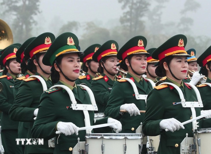 Thể hiện sự chính quy, sức mạnh của Quân đội sau 50 năm đất nước thống nhất- Ảnh 1. Thể hiện sự chính quy, sức mạnh của Quân đội sau 50 năm đất nước thống nhất- Ảnh 1.