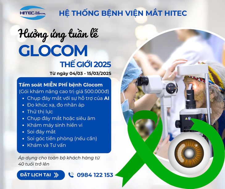Tuần lễ Glocom thế giới 2025 tại HITEC: Đừng chủ quan, khi Glocom – 'kẻ đánh cắp thị lực thầm lặng' có thể 'hỏi thăm' bạn bằng nhiều cách!- Ảnh 4.