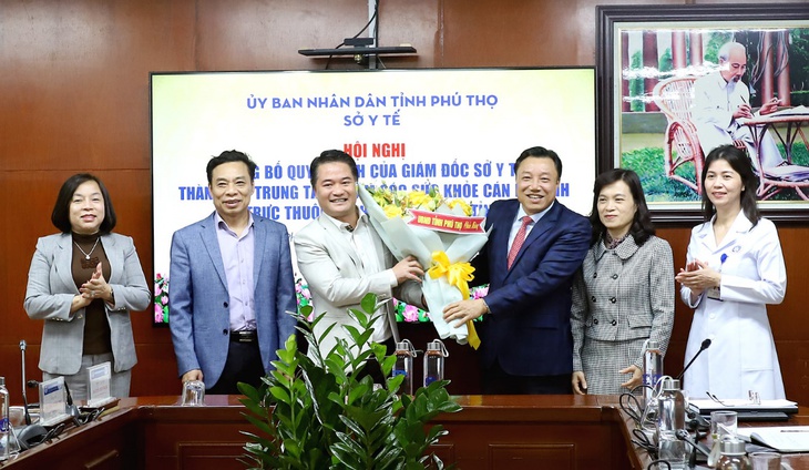 Sở Y tế Phú Thọ công bố quyết định thành lập Trung tâm chăm sóc sức khỏe cán bộ tỉnh- Ảnh 1.