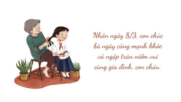 Lời chúc ngày Quốc tế Phụ nữ 8/3 kính tặng bà ý nghĩa- Ảnh 1. Lời chúc ngày Quốc tế Phụ nữ 8/3 kính tặng bà ý nghĩa- Ảnh 1.