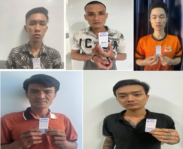 Bắt nhiều thanh niên sử dụng trái phép chất ma túy - Ảnh 1.