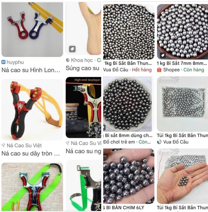 Cảnh báo trò chơi súng ná cao su bắn bi sắt gây mù mắt- Ảnh 3.