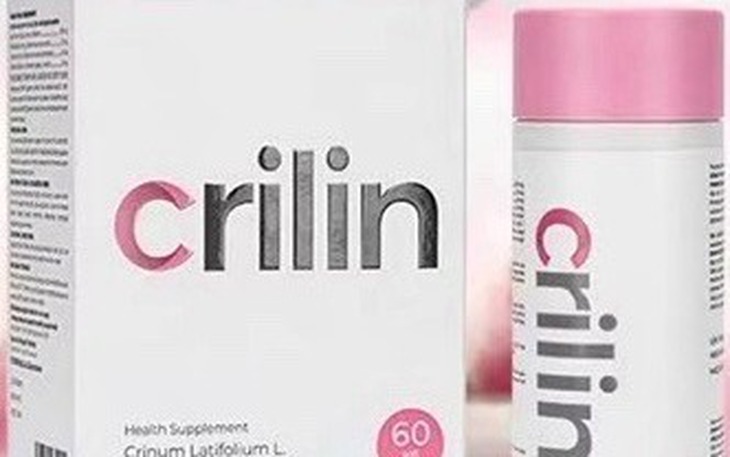 Viên trinh nữ Hoàng Cung Crilin Women Health quảng cáo "nổ" gây hiểu lầm như thuốc chữa bệnh