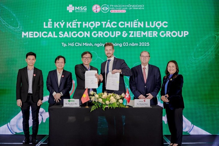 Hợp tác chiến lược cùng tập đoàn Thụy Sĩ, Bệnh viện Mắt Sài Gòn ra mắt công nghệ mới- Ảnh 1. Hợp tác chiến lược cùng tập đoàn Thụy Sĩ, Bệnh viện Mắt Sài Gòn ra mắt công nghệ mới- Ảnh 1.
