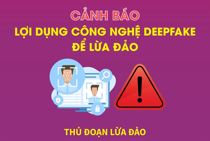 Cảnh báo lợi dụng công nghệ Deepfake để lừa đảo