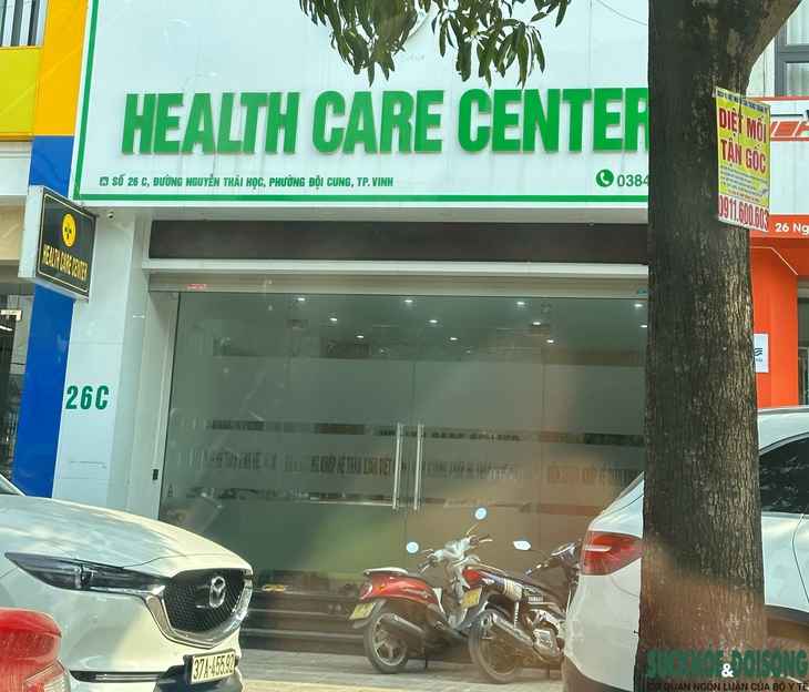 'Ngã ngửa' với cơ sở massage, tắm hơi ở TP Vinh tự ý quảng cáo khám chữa bệnh- Ảnh 1.