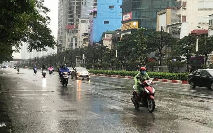 Miền Bắc chuyển mưa rét, nhiều khu vực mưa lớn