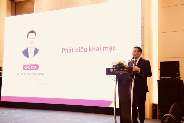 Cần chương trình sàng lọc toàn diện căn bệnh ung thư có tỷ lệ sống thêm 5 năm chưa đến 15% tại Việt Nam- Ảnh 1.