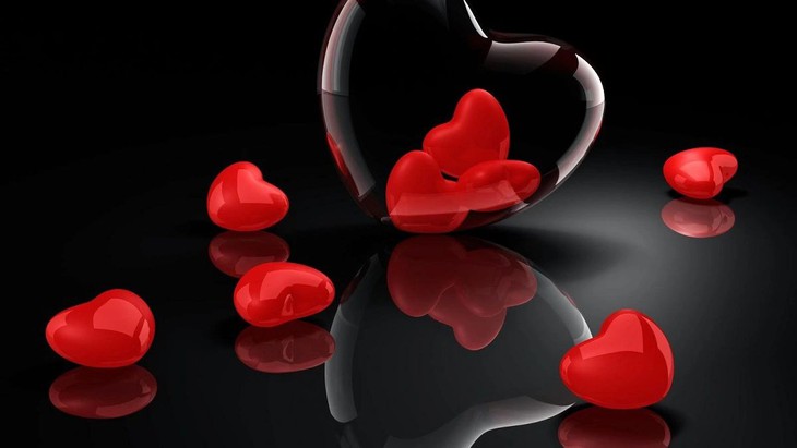Những mẫu thiệp Valentine 14/4 - Valentine đen đẹp nhất- Ảnh 10.