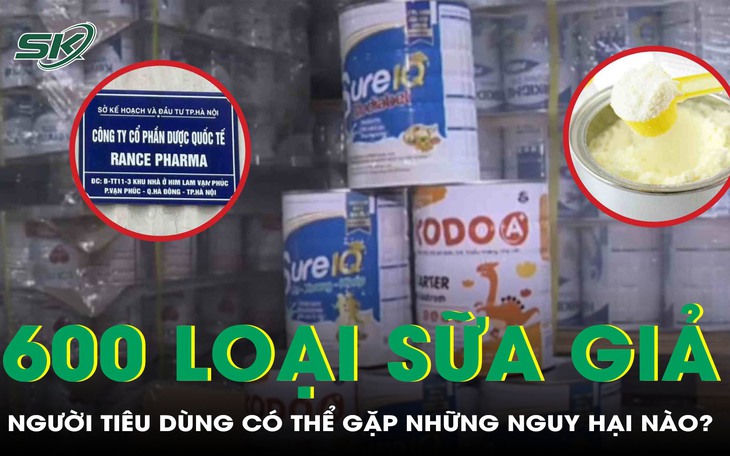 Gần 600 loại sữa giả tuồn ra thị trường: Người dùng đối mặt với nguy cơ sức khỏe nghiêm trọng 