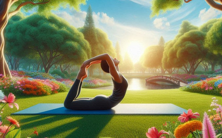 8 tư thế yoga tăng cường sức khỏe khi trời nắng nóng