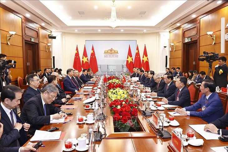 Chủ tịch Quốc hội Trần Thanh Mẫn hội kiến Tổng Bí thư, Chủ tịch nước Trung Quốc Tập Cận Bình- Ảnh 3.