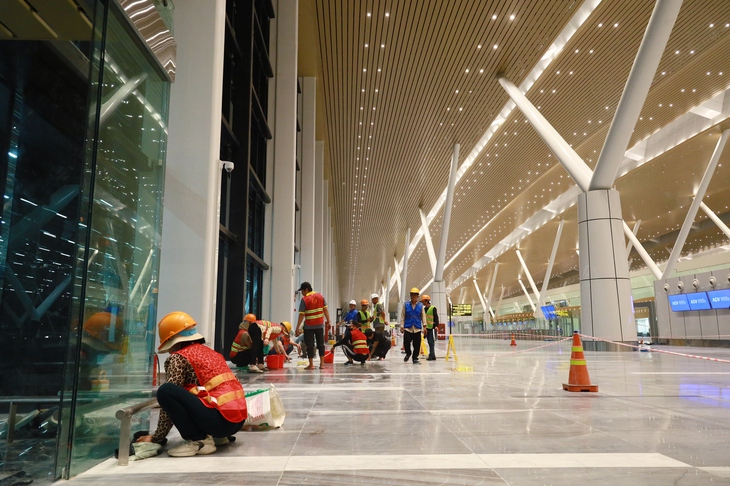 Nhà ga T3 - Tân Sơn Nhất trước ngày khai thác chuyến bay đầu tiên- Ảnh 6. Nhà ga T3 - Tân Sơn Nhất trước ngày khai thác chuyến bay đầu tiên- Ảnh 6.